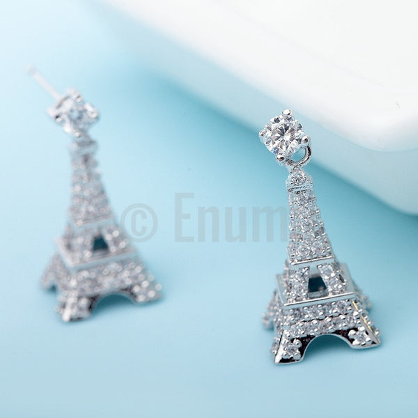 Paris Eiffel Tower Stud/ Dangle Earrings - Enumu