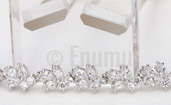 Diamond Drop Necklace set - Enumu
