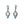 Load image into Gallery viewer, Turquoise and Elegant Opal Dangle Earrings - Enumu
