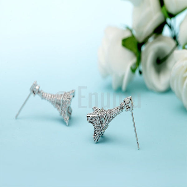 Paris Eiffel Tower Stud/ Dangle Earrings - Enumu