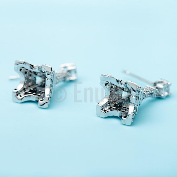 Paris Eiffel Tower Stud/ Dangle Earrings - Enumu