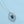 Load image into Gallery viewer, Super Big Swiss CZ and Blue Sapphire Pendant with Chain - Enumu
