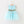Load image into Gallery viewer, Light Blue Big Flower Dress - Enumu
