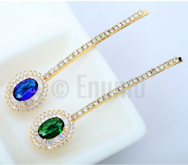 YGP Emerald Hair Clip - Enumu