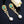 Load image into Gallery viewer, Emerald Pearl Long Dangle Earrings - Enumu
