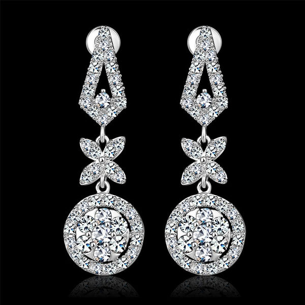 Swiss Zircon Earrings - Enumu