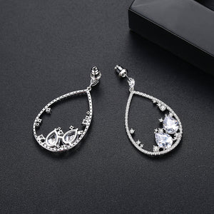 WGP Swiss Zircon Dangle Earrings - Enumu