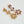Load image into Gallery viewer, Garnet Flower &amp; Swiss Zircon Drop Dangle Earrings - Enumu

