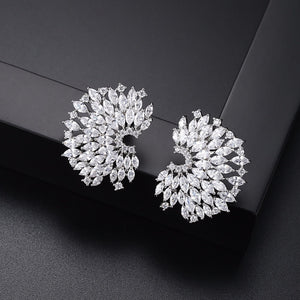 Super Big Swiss Zircon Studs - Enumu
