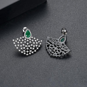 Super Big BGP Emerald Studs - Enumu