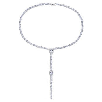 Swiss Zircon Grand Wedding Necklace - Enumu