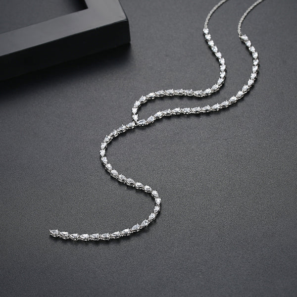 Fashionista Solitaire Necklace - Enumu