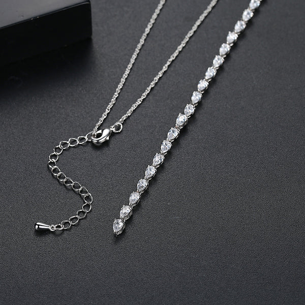Fashionista Solitaire Necklace - Enumu