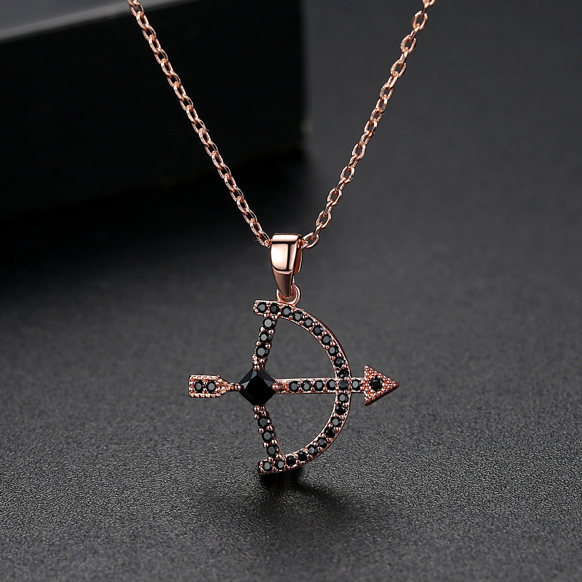 Sagittarius sales arrow necklace