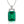 Load image into Gallery viewer, Sterling Silver Emerald Pendant with Chain - Enumu
