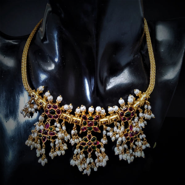 Guttapusalu necklace top with weight
