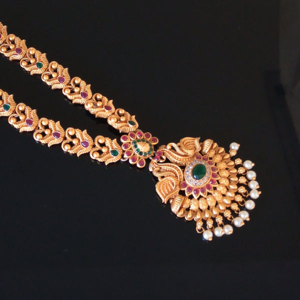 Gold plated Classic Rani Haar / Necklace - Enumu