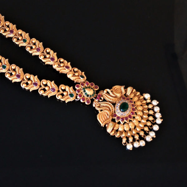 Gold plated Classic Rani Haar / Necklace - Enumu