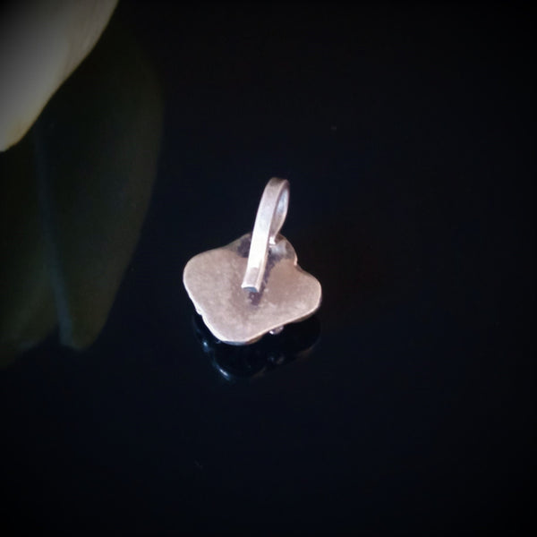 Handmade Pure Silver CZ Nose Pin - Enumu