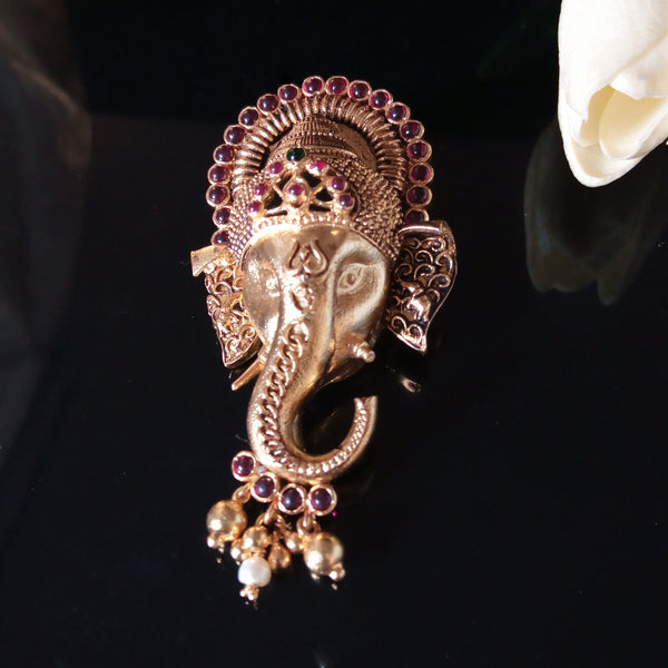 Handmade Silver Ganesh Pendant - Enumu