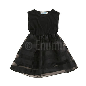Black Casual Dress - Enumu