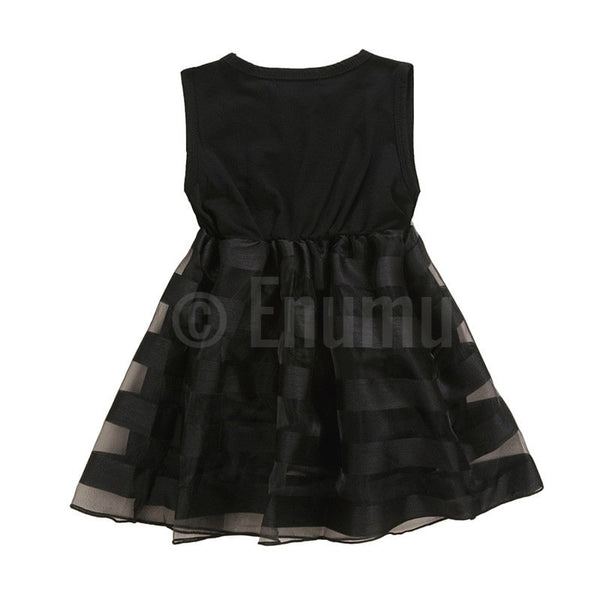 Black Casual Dress - Enumu