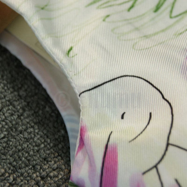 Cartoon paint Baby Girl dress - Enumu