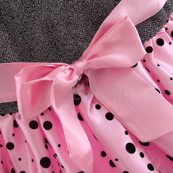 Pink and Gray dress - Enumu