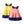 Load image into Gallery viewer, Coral and Navy Blue Dress - Enumu
