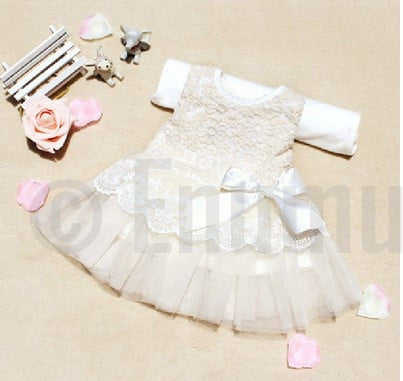 White Sleeveless Dress - Enumu