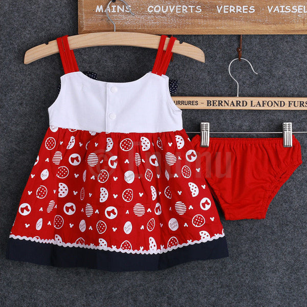 Baby Girl 2 Pc Minnie Mouse Set - Enumu