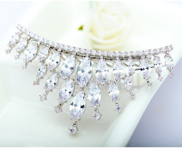 Diamond Imitation Tiara or Hair Clip / Accessories - Enumu