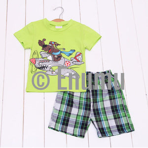 Scooby- Doo T-shirt and Pant Toddler Boys set - Enumu