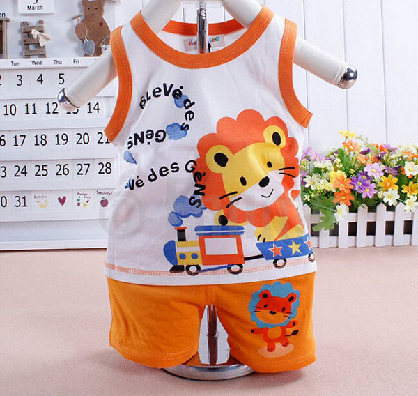 T-shirt and Pant Lion Boys set - Enumu