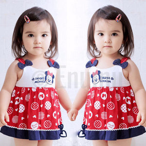 Baby Girl 2 Pc Minnie Mouse Set - Enumu