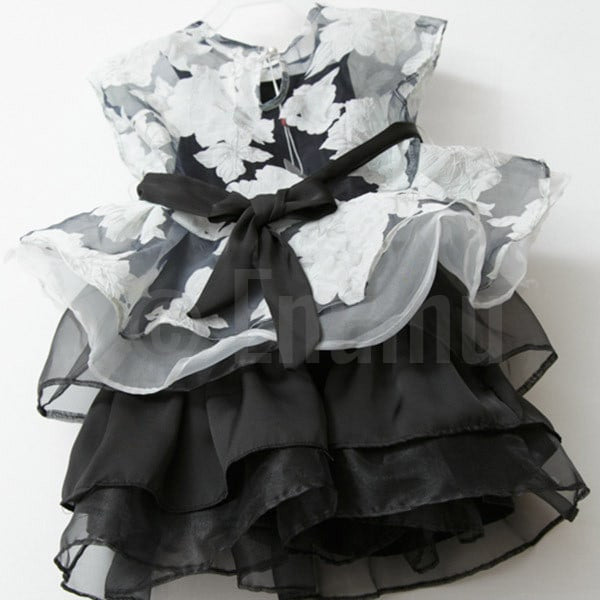 B & W Top and Dress (2 PC) - Enumu