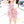 Load image into Gallery viewer, Georgette Pink Dress - Enumu

