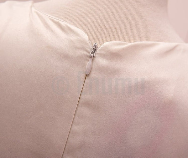 Bow knot with Rose Flower Pink Dress ( Ages 2 - 10) - Enumu