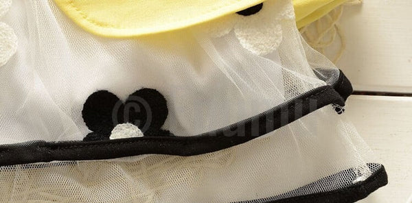 Yellow Lace Dress - Enumu