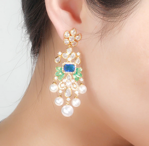 Oh! This Beauty in Green Earrings - Enumu