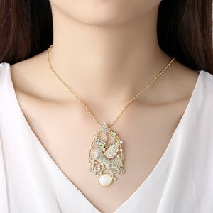 YGP Super Big Unicorn Pendant with Chain - Enumu