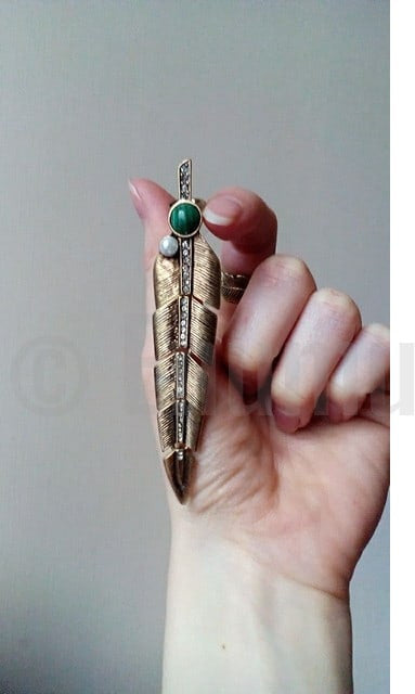 Banana Leaf Long Dangle Earrings - Enumu