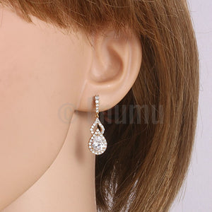 Drop CZ Earrings - Enumu