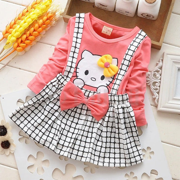 Hello Kitty Baby Girl Top and Skirt Set - Enumu