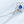 Load image into Gallery viewer, Pure 92.5 Sterling Silver Blue Sapphire Pendant with Chain - Enumu
